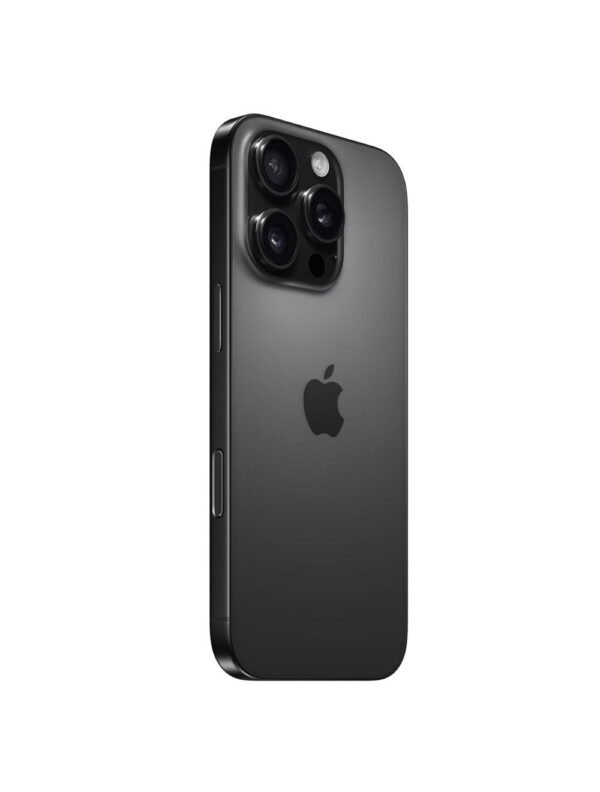 Apple iPhone 16 Pro (128GB) - Black Titanium with Face ID