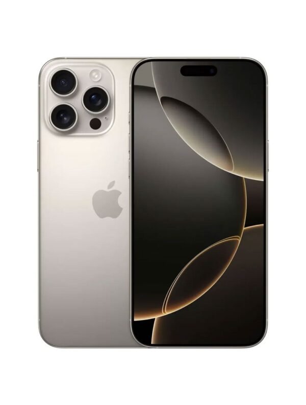 Apple iPhone 16 Pro Max (256 GB) - Natural Titanium with Face ID