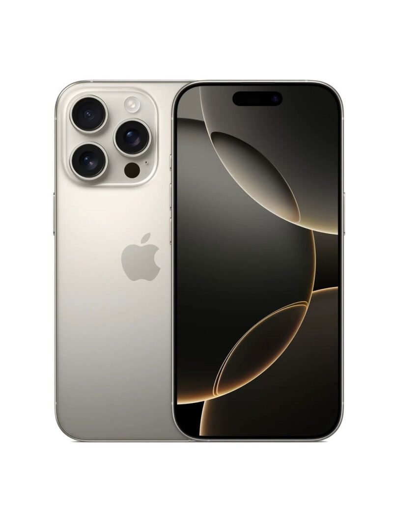 Apple iPhone 16 Pro (128GB) - Natural Titanium with Face ID