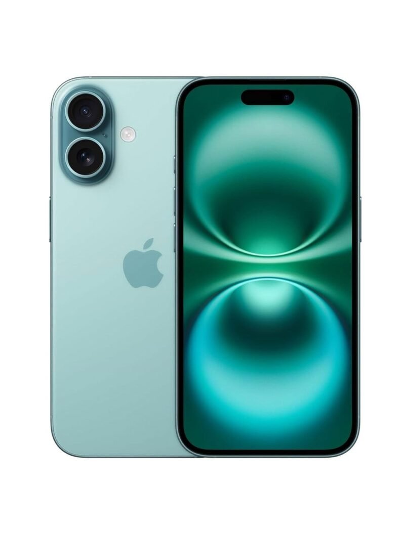 Apple iPhone 16 (128GB) - Teal with Face ID