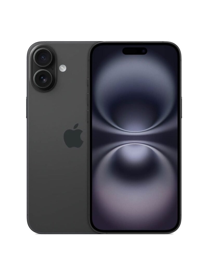 Apple iPhone 16 (128GB) - Black with Face ID